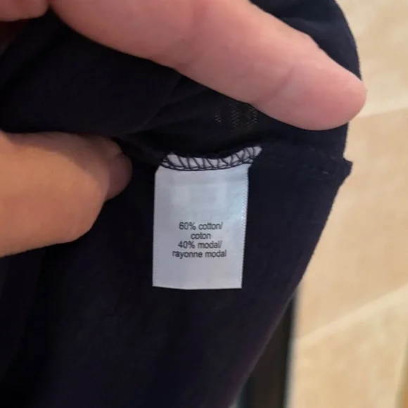 Maurices Deep Blue Casual Tee - Picture 4 of 4